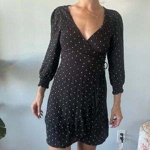 American eagle wrap dress